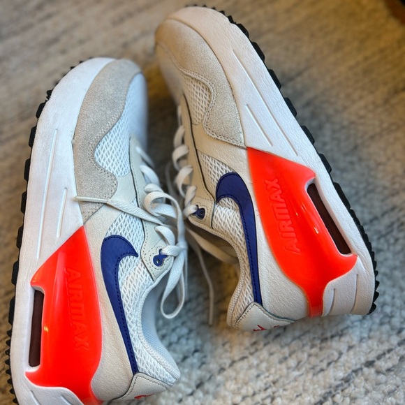 Nike Air Max System White Brite Crimson Lapis Women’s Shoes - Picture 8 of 13